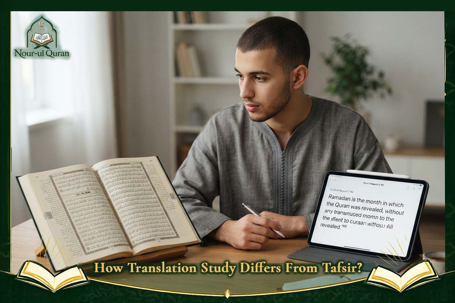 How Translation Study Differs From Tafsir?
